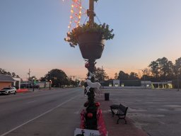 Christmas Light Poles